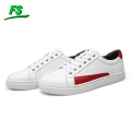 Chaussures casual blanches en cuir pour hommes